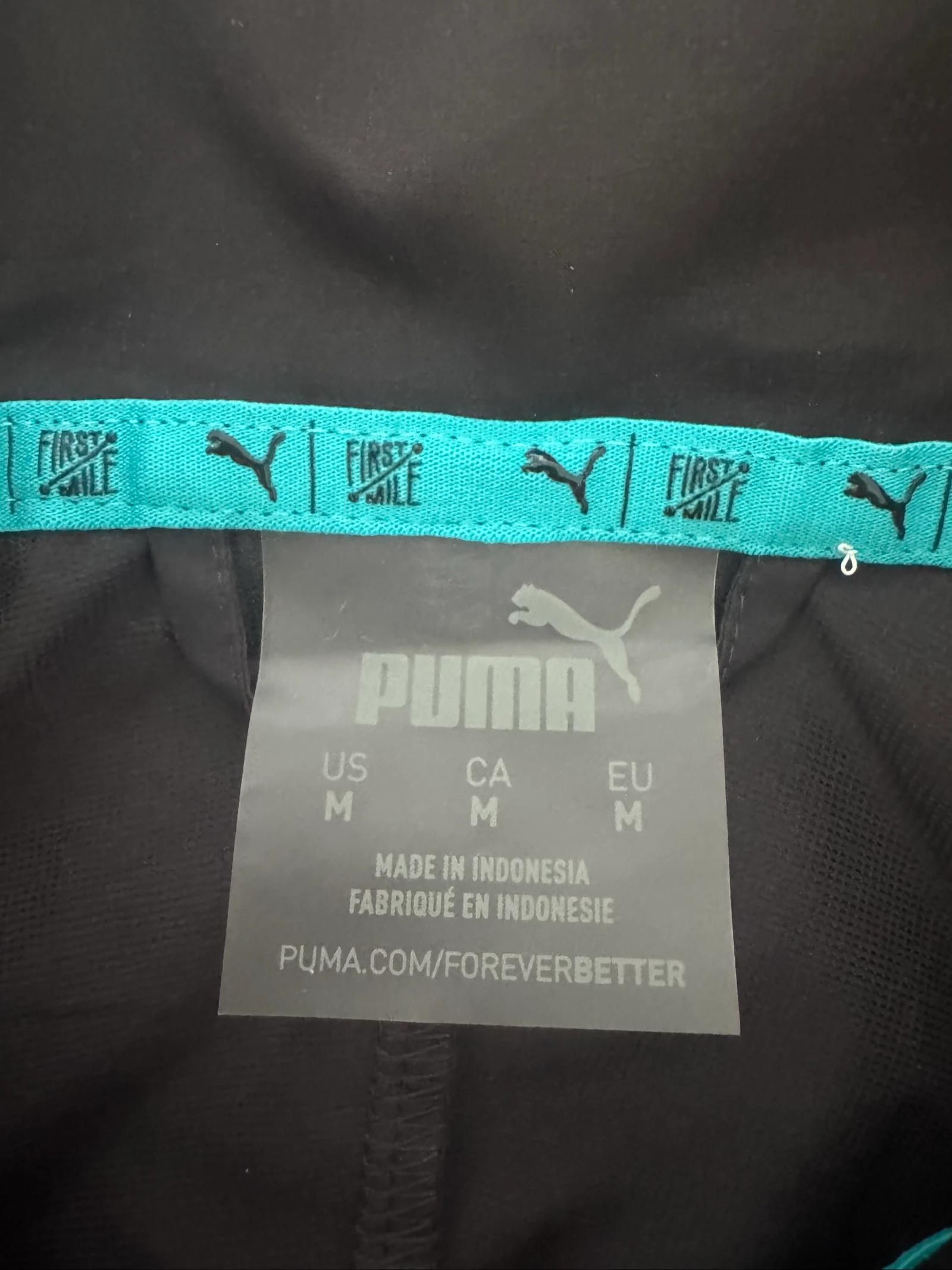 Puma Cropped Windbreaker Zomer Vintage Jas Dames M Hardlopen Colorblock Lichtgewicht – photo 4